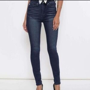 KanCan High Rise Dark Wash Skinny Jeans XL